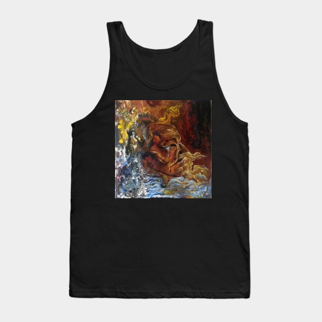 The end will come... (mixed media painting) Tank Top by dangerbeforeyou